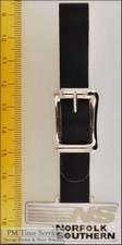 Norfolk & Southern leather strap watch fob  