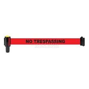  Red Polyester Fabric No Trespassing Banner Everything 