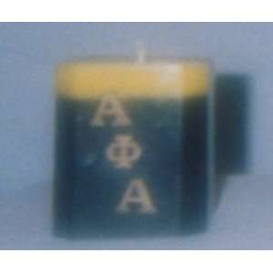  Alpha Phi Alpha Block Candle 