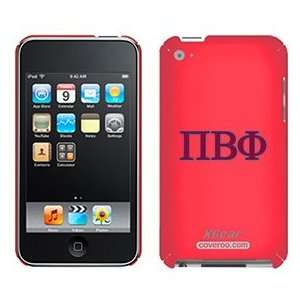  Pi Beta Phi letters on iPod Touch 4G XGear Shell Case 