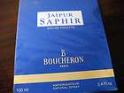 BOUCHERON JAIPUR SAPHIR 100ML EDT SEALED  RARE/ 