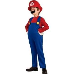Rubies Costumes 186155 Super Mario Bros.  Mario Deluxe Toddler Child 