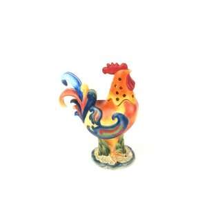  Rooster Scented Oil Lamp (Red Rustic)