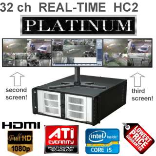 32 ch Channel D1 DVR CCTV Hybrid Video Security System 721762351062 