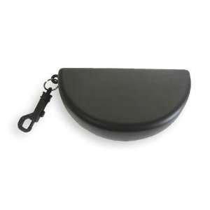  Protective Eyewear Cases Plastic Clam Shell w/Clip,Black 