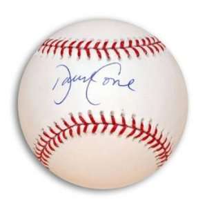 David Cone Signed MLB Baseball