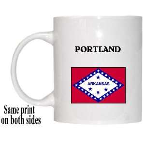  US State Flag   PORTLAND, Arkansas (AR) Mug Everything 