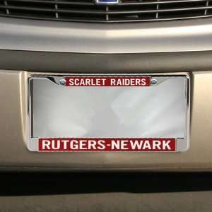  NCAA Rutgers Newark Scarlet Raiders Acrylic Inlay Chrome 