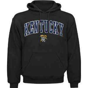  Kentucky Wildcats Black Mascot One Tackle Twill Hooded 