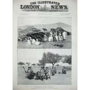  1896 Dongola War Bedouin Desert Khartoum Korosko Hills 