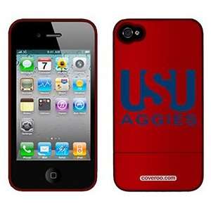  Utah State University USU Aggies on AT&T iPhone 4 Case by 