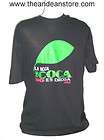 PERUVIAN MENS COCA LEAF T SHIRT sizes L and XL