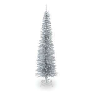  National Tree DEC2 301 65 CH 6.5 ft. Decorator Slim Silver 
