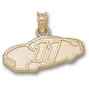  Gold Plated Officially Licensed Denny Hamlin #11 NASCAR Car 