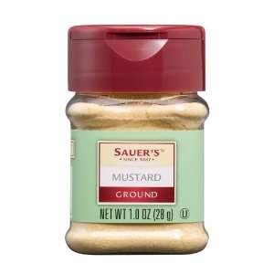 Sauers Ground Mustard, 1 Ounce Jars (Pack of 6)  Grocery 
