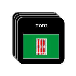  Italy Region, Umbria   TODI Set of 4 Mini Mousepad 