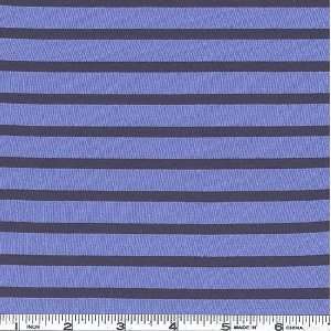  52 Wide Spandex Stripe Navy/Blue Fabric By The Yard 