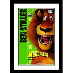  Madagascar 32x45 Framed and Double Matted Movie Poster 