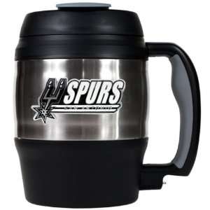  San Antonio Spurs Large Travel Mug With Handle Sports 