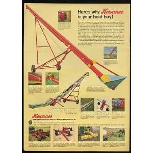  1973 Kewanee Auger & Elevator Farm Print Ad (12077)