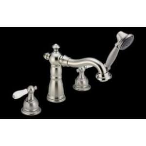  Delta T4755 SSLHP H612SS Victorian Roman Tub with Hand Shower 