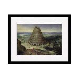 The Tower Of Babel 1594 Framed Giclee Print 