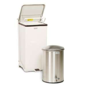   Steel Step Cans   3.5 Gallon   11 x 17