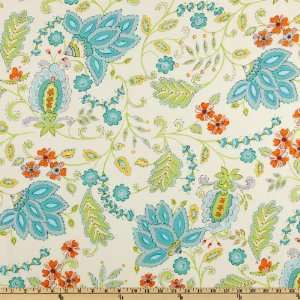  44 Wide McKenzie Vine Lime Fabric By The Yard Arts 