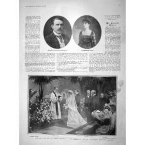  1903 WEDDING BRODRICK BALFOUR STANLEY DELHI LADY CURZON 