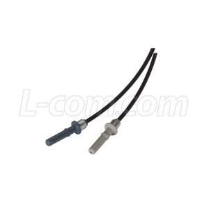  Simplex HFBR Plastic Fiber Optic Cable, 0.5m Electronics