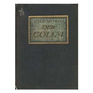  Der Golem Gustav (1868 1932) Meyrink Books