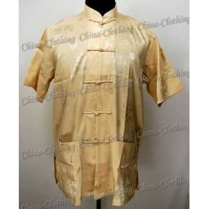  Ancient Chinese Royal Kung Fu Shirt Gold Available Sizes 
