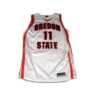  Game Used Oregon State Beaver Jersey