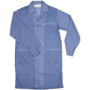 Desco 73619 Smock Statshield Labcoat with Cuffs, 42 Length, 6X Large 