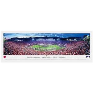  TCU Horned Frogs 2011 Rose Bowl Champions Panorama 