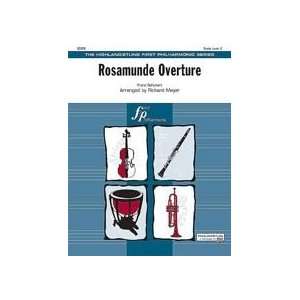  Rosamunde Overture Conductor Score & Parts Sports 