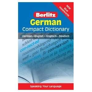  Berlitz 683588 German Compact Dictionary Electronics