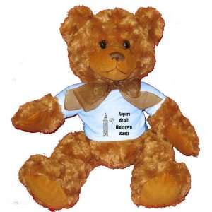  Ropers do all their own stunts Plush Teddy Bear with BLUE 