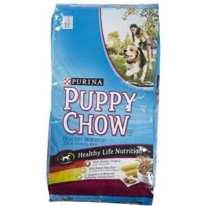  Purina Puppy Chow Healthy Morsels Dog Food 34lb Pet 