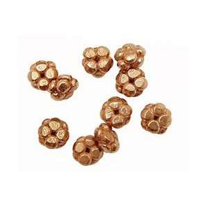  Copper Flower Rondelle 5x8mm Beads Arts, Crafts & Sewing