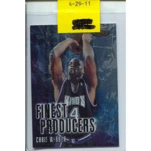  1999 00 Finest Producers #FP2 Chris Webber Sports 