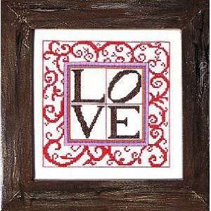  Fall In Love Again   Cross Stitch Pattern Arts, Crafts 