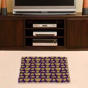  NCAA LSU Tigers Purple Small Rally Roll Up Pet Bed