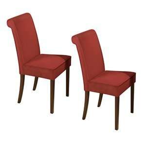Jofran 888 402KD Rollback Upholstered ChairSet Dining Chair,  