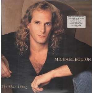    ONE THING LP (VINYL) DUTCH COLUMBIA 1993 MICHAEL BOLTON Music