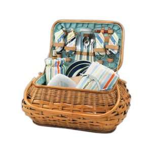  Aviva St. Tropez   Bombay basket with deluxe service for 