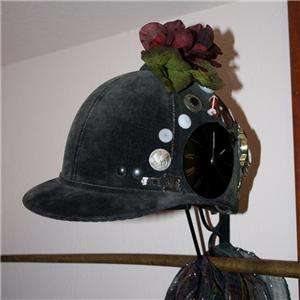 Steampunk Goth Vintage Riding Hat  
