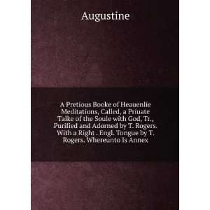  A Pretious Booke of Heauenlie Meditations, Called, a 