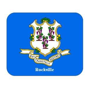  US State Flag   Rockville, Connecticut (CT) Mouse Pad 