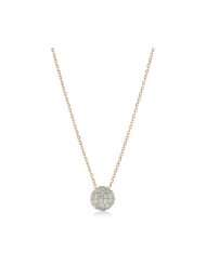 Dana Rebecca Designs Lauren Joy Mini 14k Rose Gold Diamond Necklace